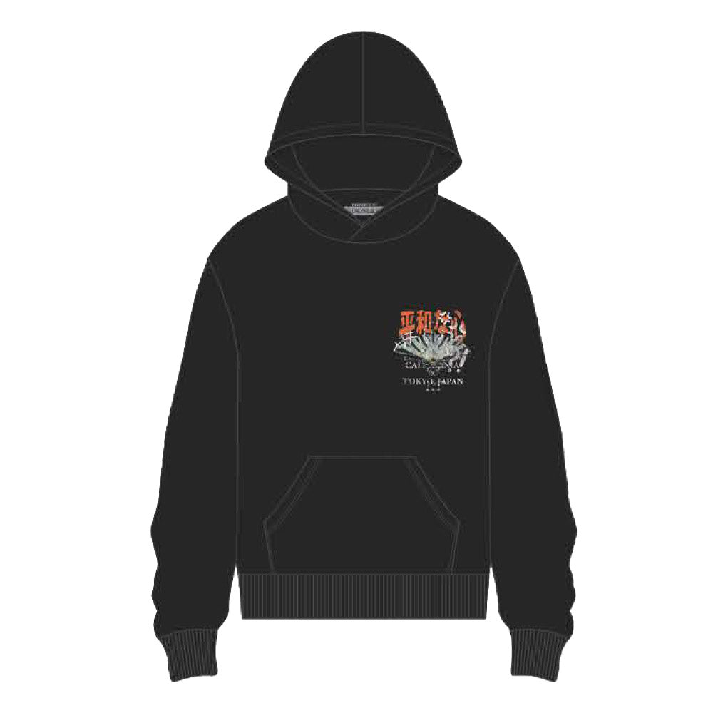 PEACEFUL MIND PULLOVER HOODIE – ORIGINAL BLACK