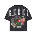 REBEL BIRDS BOXY SS TEE