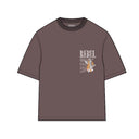 REBEL BIRDS BOXY SS TEE